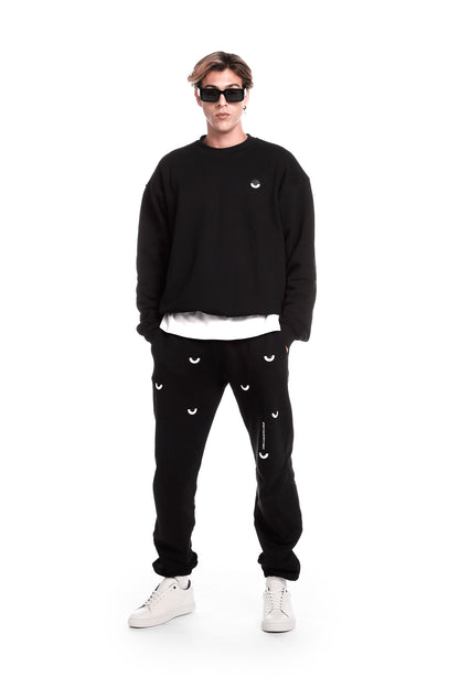 The "All Eyes On You" Embroidery Sweatpants