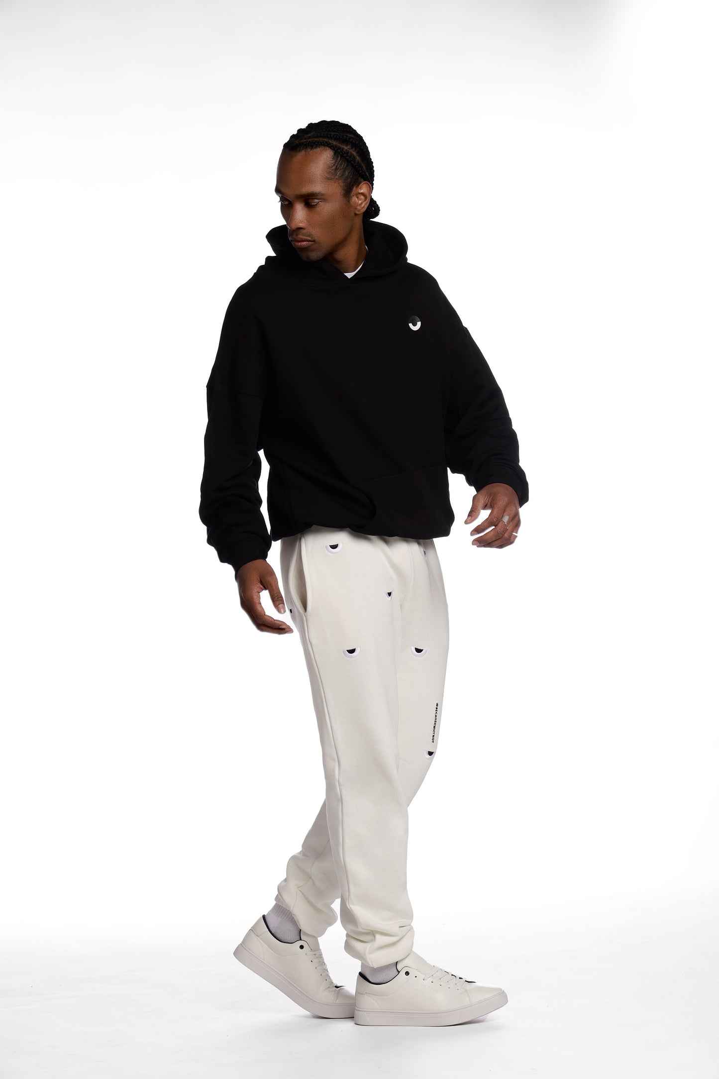 The "All Eyes On You" Embroidery Sweatpants